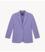 Alix The Label Blazer ladies woven blazer lavender