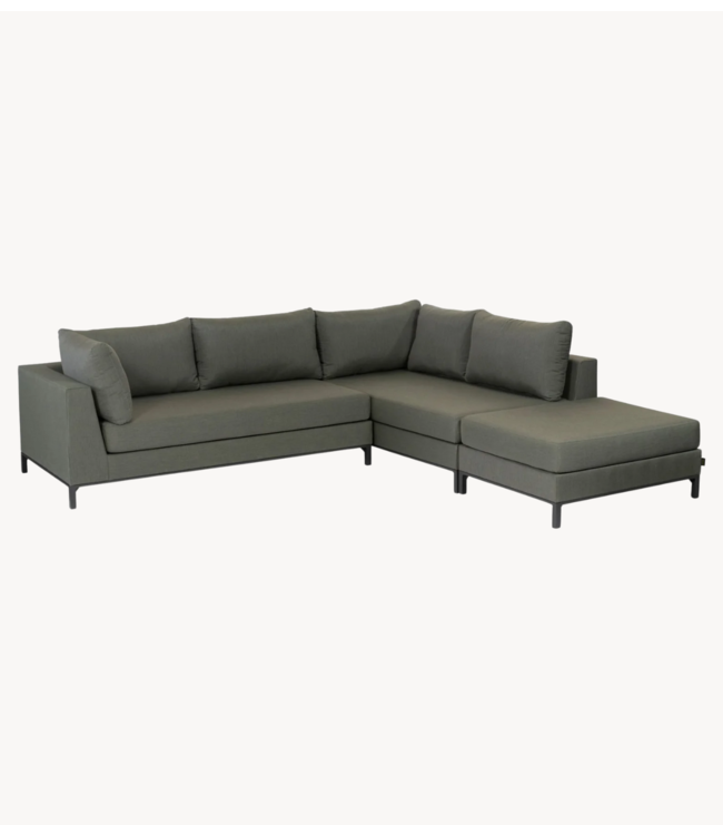 Woood exclusive Loungeset Sicilië loungeset tuin rechts groen