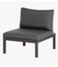 Woood exclusive Tussenelement La Vida tussenelement tuin teak antraciet