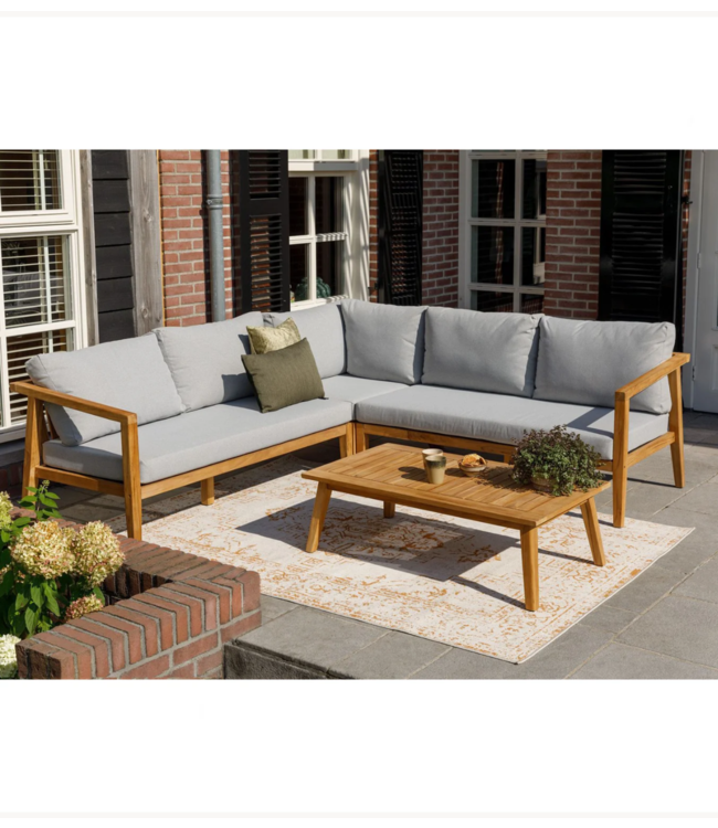 Woood exclusive Loungeset Lucca loungeset tuin teak