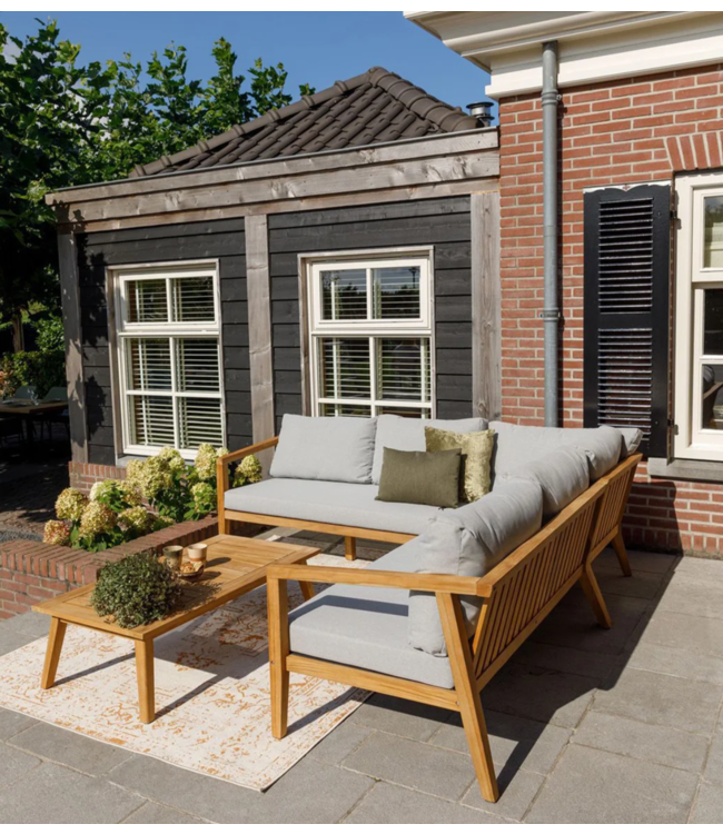 Woood exclusive Loungeset Lucca loungeset tuin teak