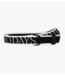 10DAYS Riem logo belt black