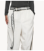 10DAYS Riem logo belt white