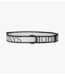 10DAYS Riem logo belt white