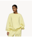 10DAYS Trui oversized sweater logo pastel yellow
