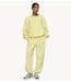 10DAYS Trui oversized sweater logo pastel yellow