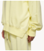 10DAYS Trui oversized sweater logo pastel yellow