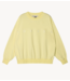 10DAYS Trui oversized sweater logo pastel yellow