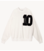 10DAYS Trui baseball sweater 10 ecru