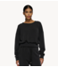 10DAYS Trui cropped sweater scuba black