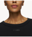 10DAYS Trui cropped sweater scuba black