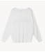 10DAYS Trui the statement sweater knit white