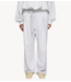 10DAYS Broek belt jogger white grey melee