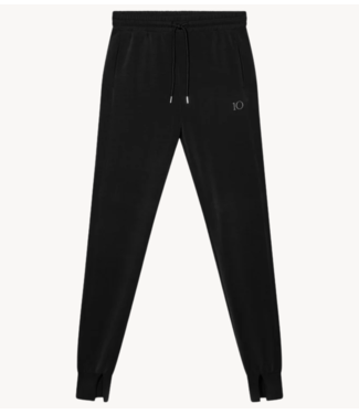 10DAYS Broek cuff jogger scuba black