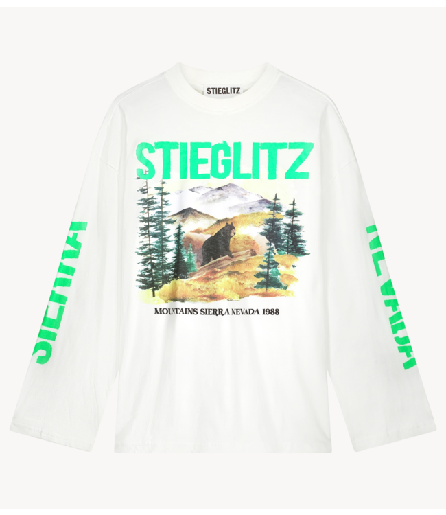 Stieglitz Top Pico Wide Skate Longsleeve White