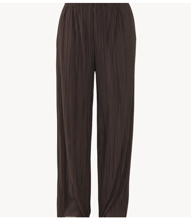 Samsøe Samsøe Broek UMA TROUSERS 10167 Black Coffee