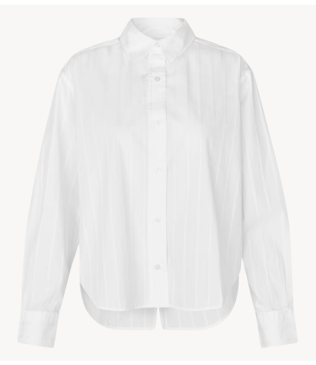 Samsøe Samsøe Blouse SAATRANI SHIRT 15647 White