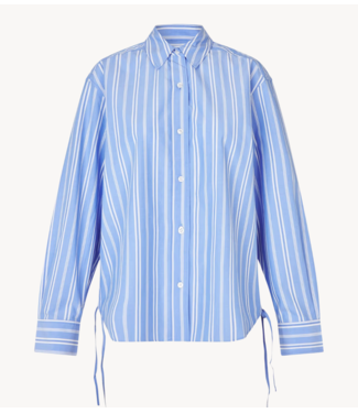 Samsøe Samsøe Blouse SACATAN SHIRT 14644 Blue St.