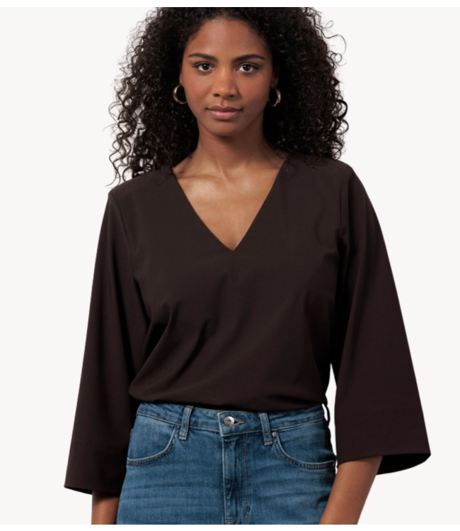 Studio Anneloes Top Cilou espresso