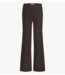 Studio Anneloes Broek Lexie bonded trousers espresso