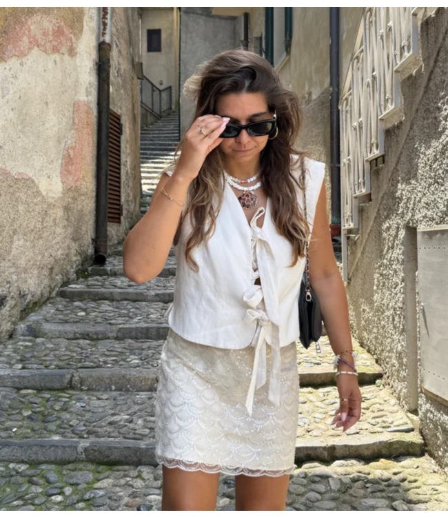 JUTA Ketting Teddy Goes White