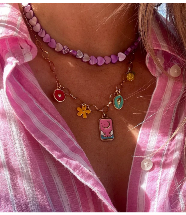 JUTA Ketting Emilia - Paars
