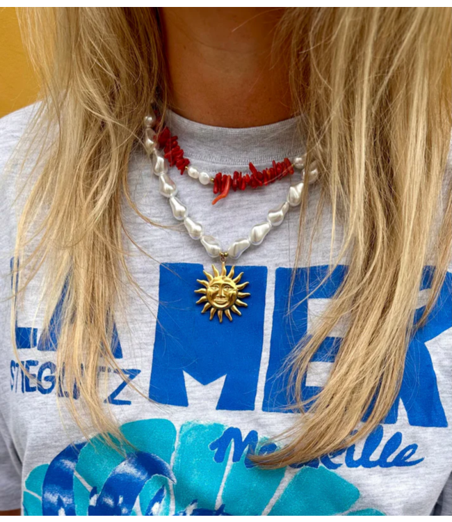 JUTA Ketting Siera Red- White