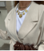 JUTA Ketting Pippa White - Gold