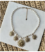 Ketting Pippa White - Gold
