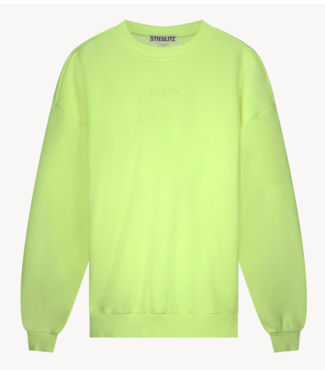 Stieglitz Trui Basic Worn Out Sweater NOS Yellow