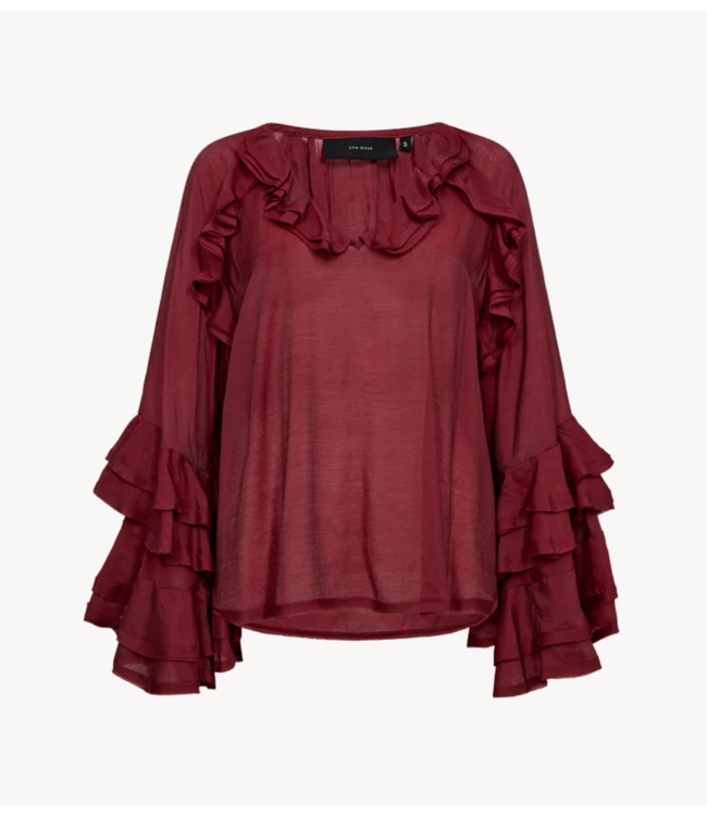 Copenhagen Muse Blouse CMNORMA-BLOUSE Red Pear