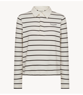 Copenhagen Muse T-shirt CMMUSE-POLO Jet Stream w. Black