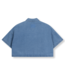 Refined Department Top ladies woven pearl denim top ADELINE blue denim