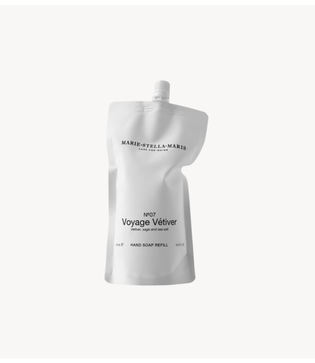 Marie Stella Maris Handzeep Hand Soap Refill Voyage Vétiver 500 ml