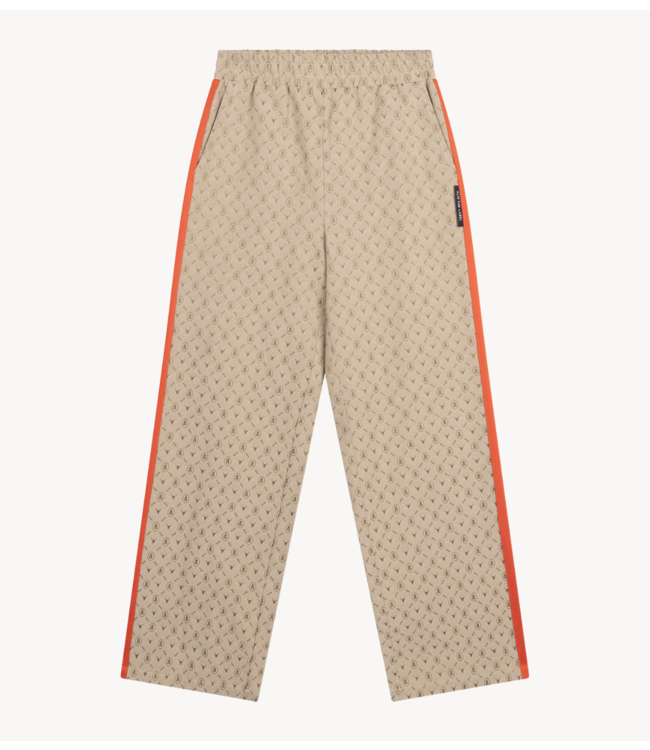 Alix The Label Broek ladies woven logo pants camel