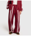 Alix The Label Broek ladies knitted training sweat pants bordeaux