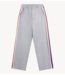 Alix The Label Broek ladies woven coated herringbone pants soft grey melange