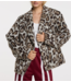 Alix The Label Jacket ladies woven jaguar biker jacket animal