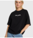 Alix The Label T-Shirt ladies knitted basic The Label T-shirt black