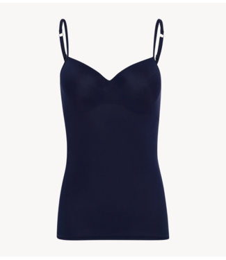 HANRO Top Padded Bra Camisole Allure deep blue