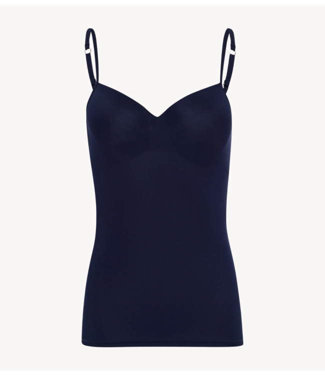 HANRO Top Padded Bra Camisole Allure deep blue