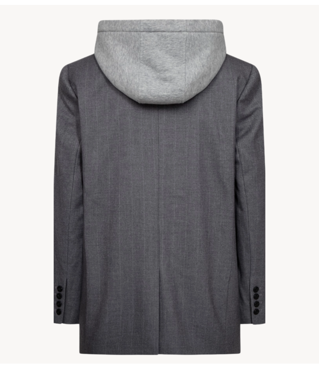 Copenhagen Muse Blazer CMTAILOR-HOODIE-BLAZER Light Grey Melange