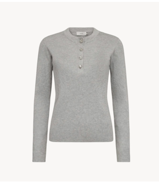 Copenhagen Muse Trui CMVERAN-PULLOVER Light Grey Melange