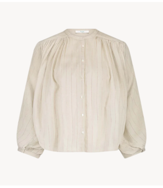 BY-BAR Blouse becky lurex blouse rose lurex stripe