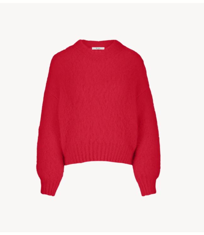 BY-BAR Trui sonny pullover scarlet red