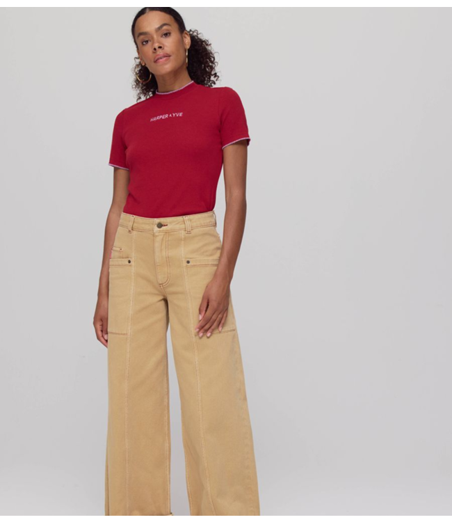 HARPER & YVE T-Shirt CAMMY-SS Ruby Red