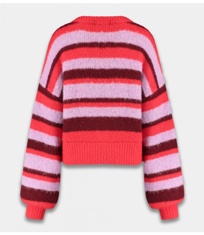 HARPER & YVE Vest NOOR-CA Stripe Multi Lila Love