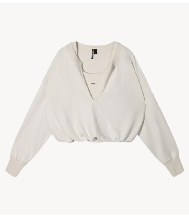 10DAYS Trui v-neck double sweater cleansing kit