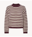 Y.A.S Trui YASPORTA LS KNIT PULLOVER S. Birch Port Royale