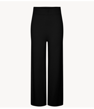 Y.A.S Broek YASFONNY HW KNIT PANT S. NOOS Black